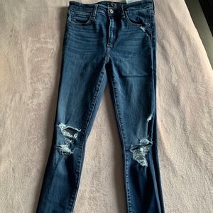 Abercrombie Ripped Denim Jeans